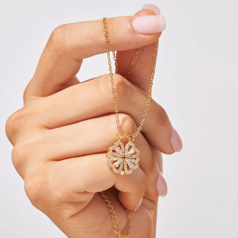Clover Heart Necklace